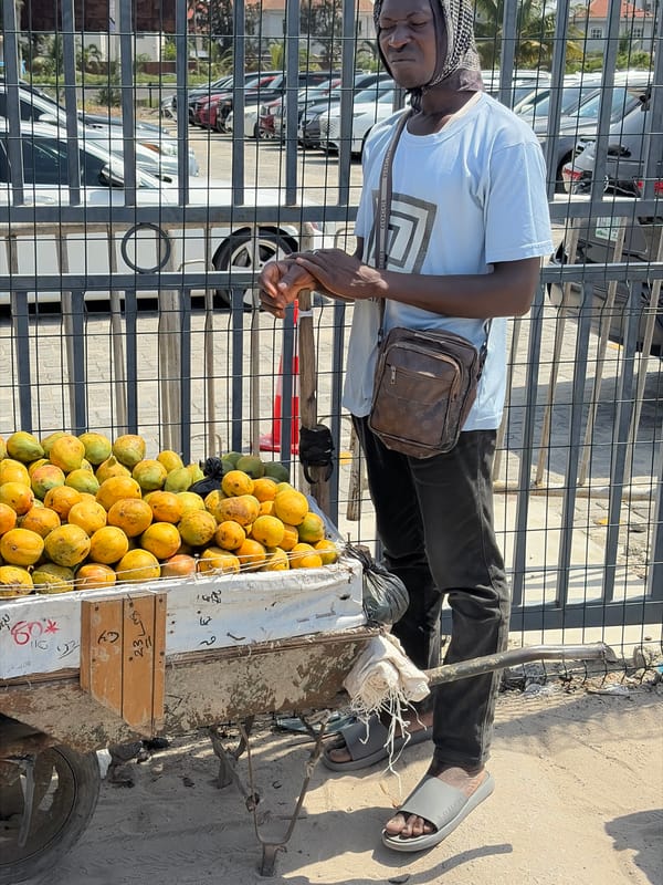 Daily life scenes captured in Igboefon, Nigeria market area