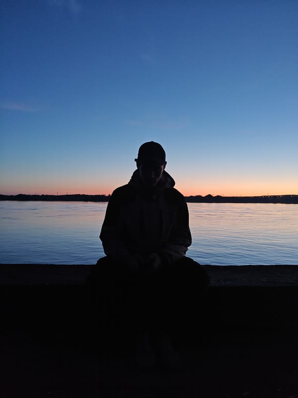 Evening fishing and sunset viewing captured in Chaikovsky, Russia