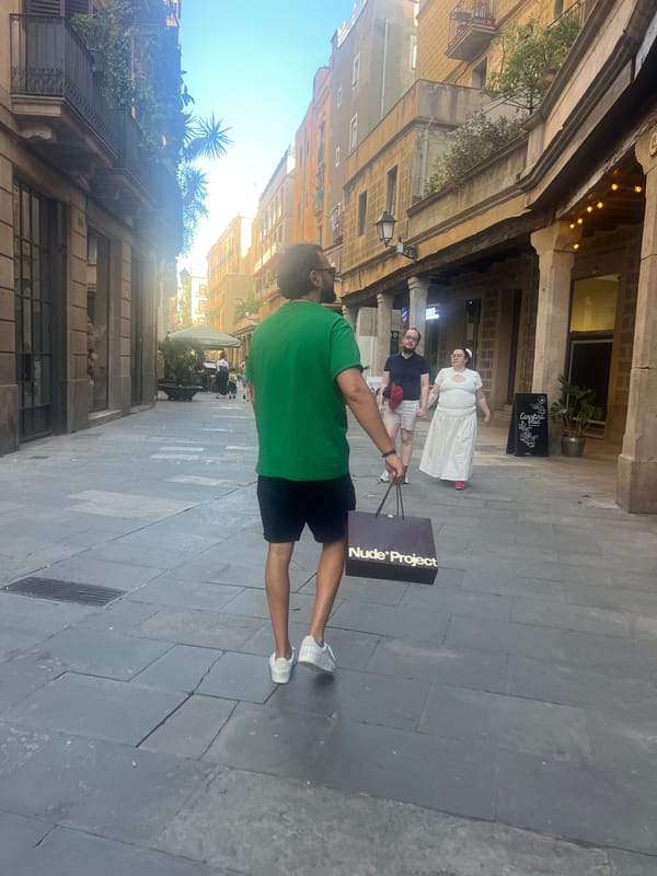Barcelona urban scenes documented across city districts Sunday afternoon