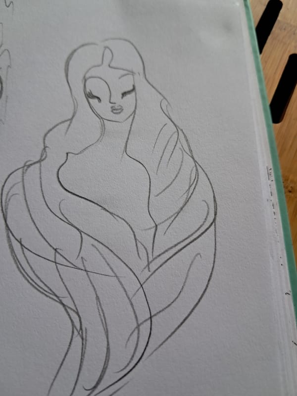 Artist creates 30 diverse sketches in 12-minute drawing session