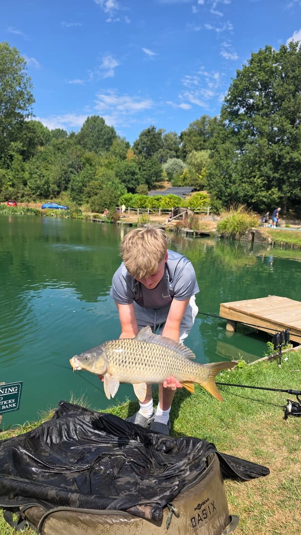 Fishing lake and garden pond visit in Tunbridge Wells