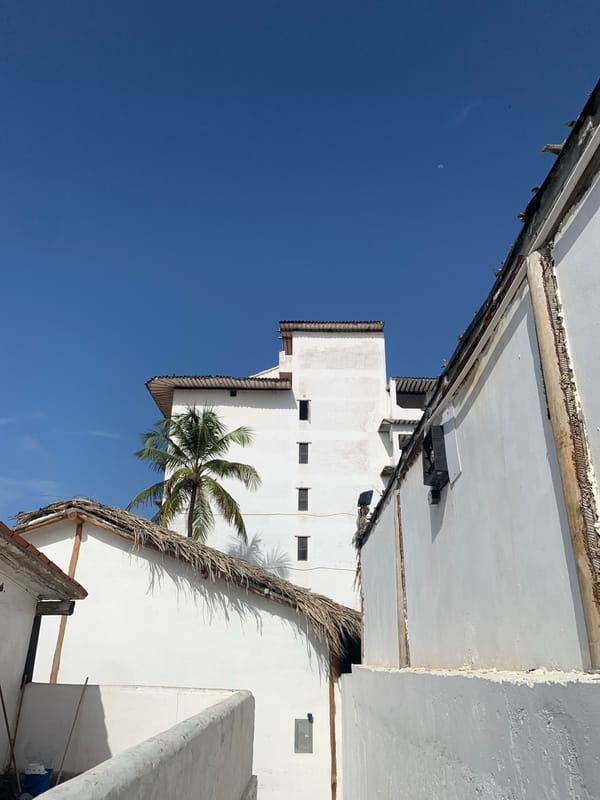 Wandering the streets and resort grounds of El Tirano, Venezuela