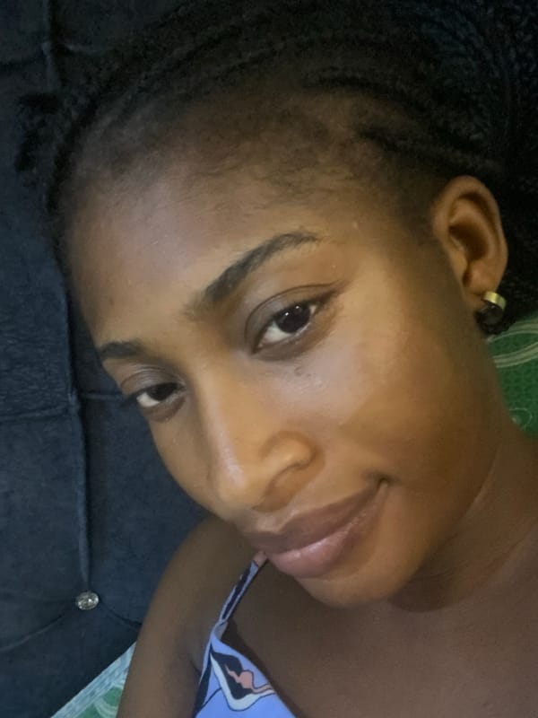 Woman documents nail session and relaxation time in Kubwa