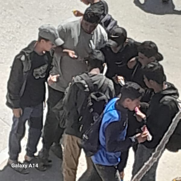 Morning outdoor gatherings observed in urban area April 22