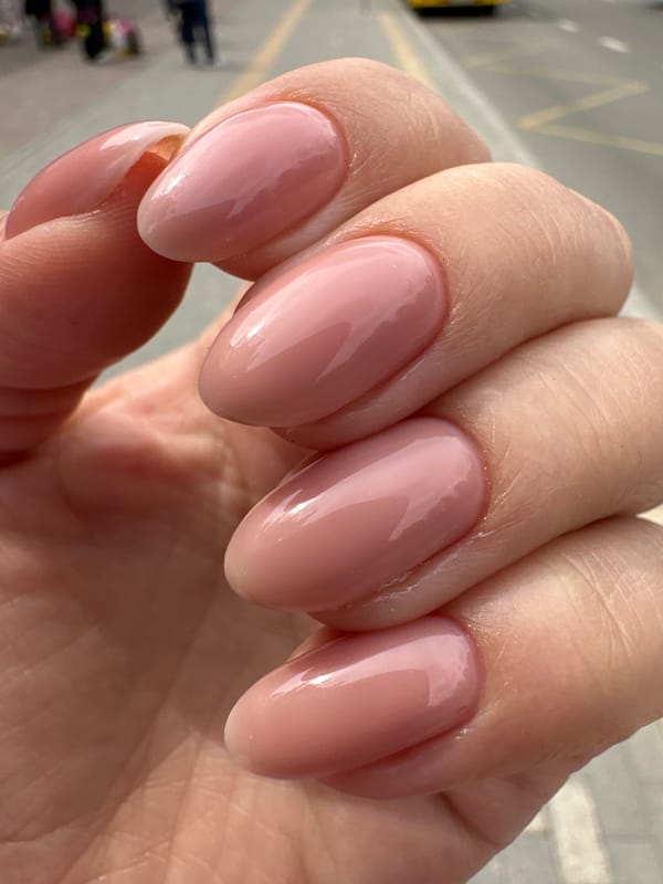 Fresh manicure documented at Ternopil beauty salon