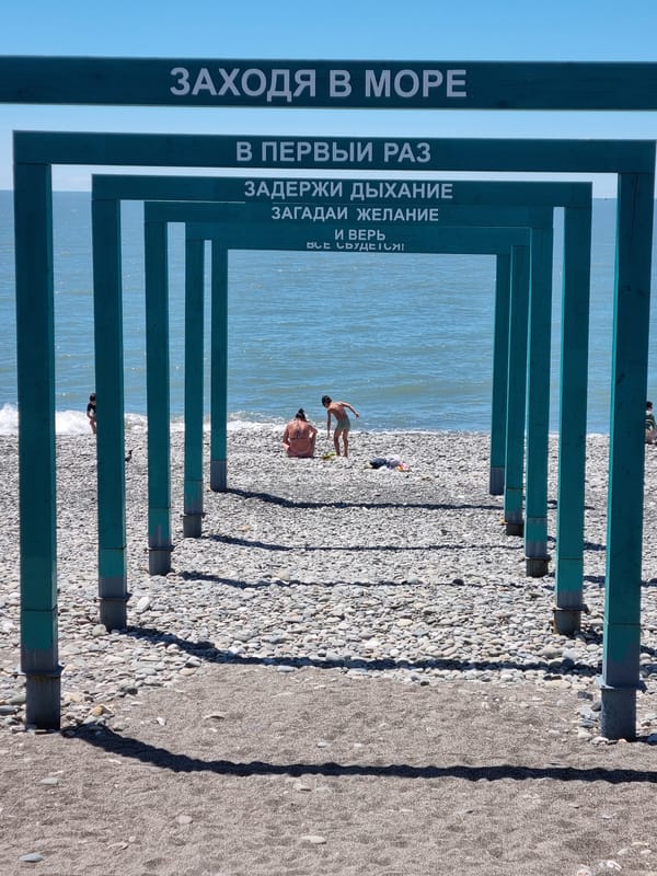 Spring morning scenes captured across Sochi's beaches and streets