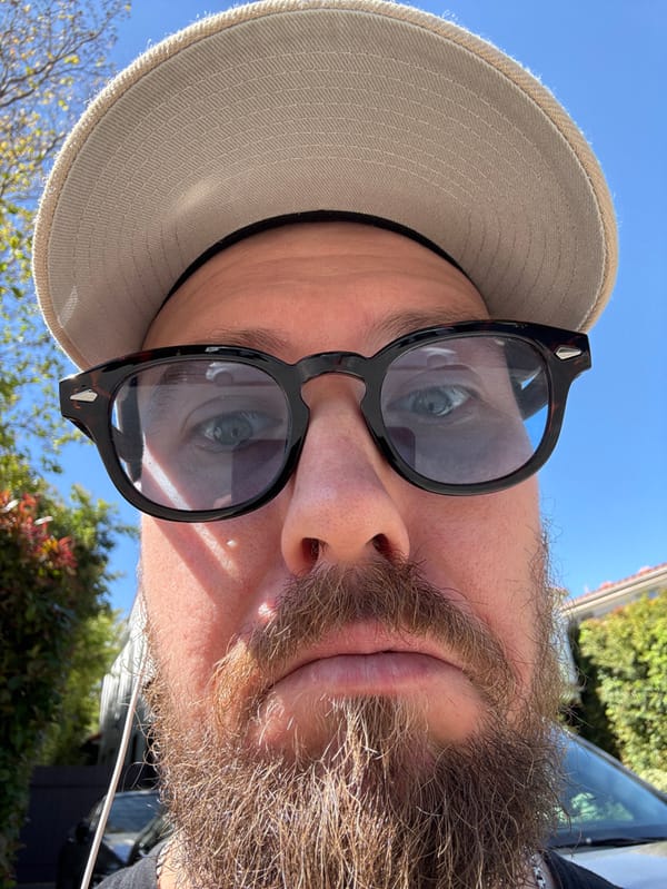 Man Takes Selfies in LA Residential Area