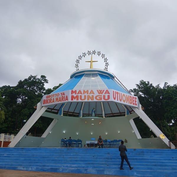 Virgin Mary Grotto documented by witnesses in Moshi, Tanzania