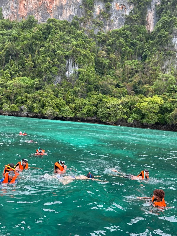 Morning snorkeling activity observed in Ao Nang waters