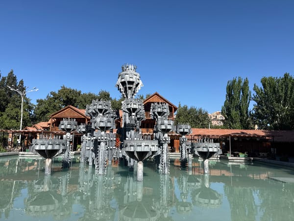 Summer morning in Yerevan's parks and gardens