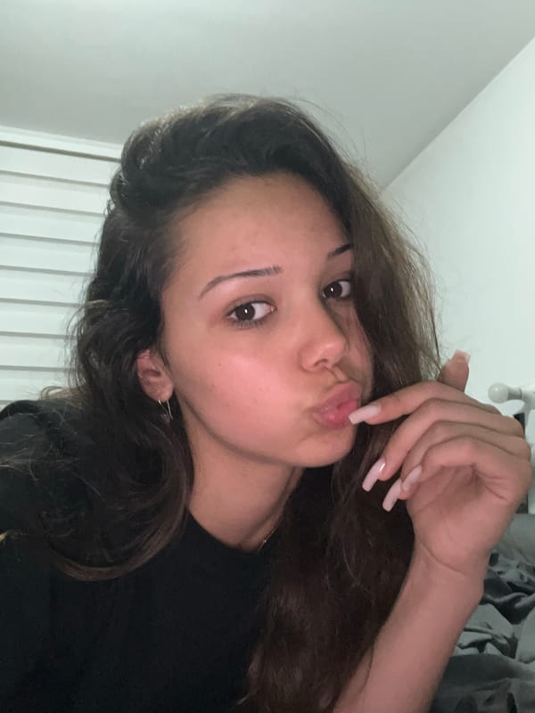 Woman documents evening with selfies in Zlatograd, Bulgaria