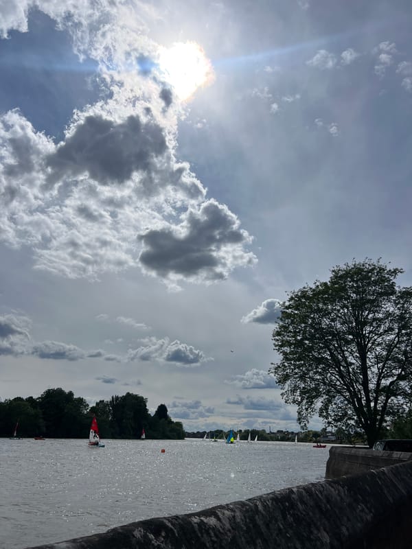 London witnesses capture sunny waterfront and residential street scenes