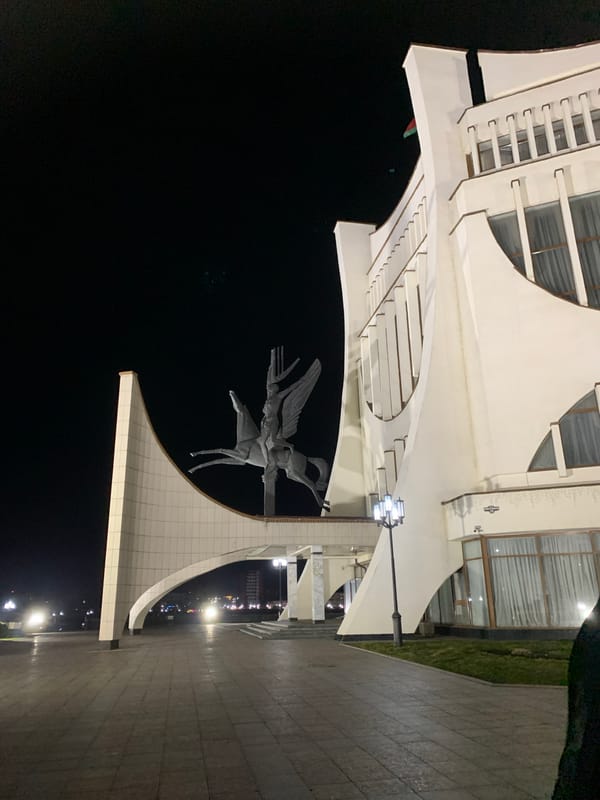Soviet monuments and sculptures documented in Hrodna, Belarus