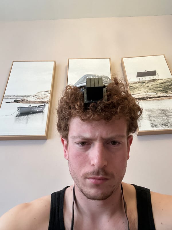 Indoor workout session captured in New York apartment