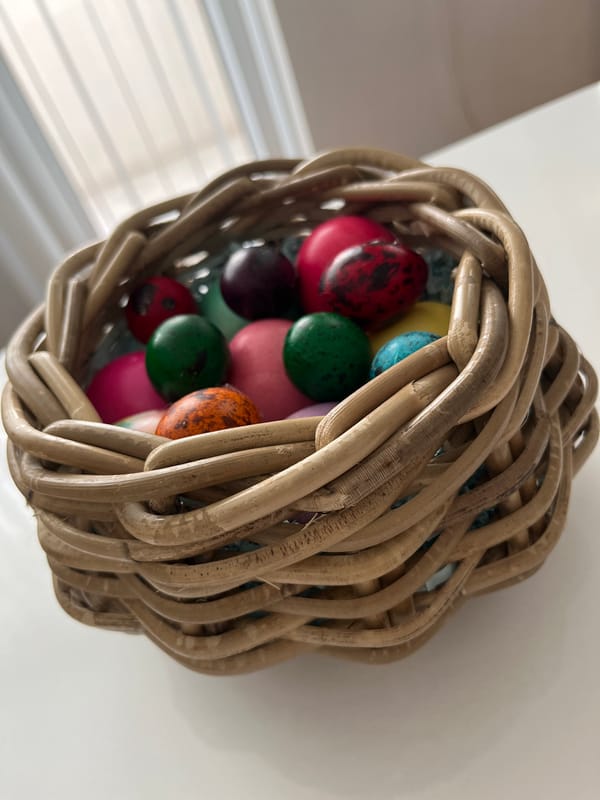 Easter egg displays captured by witnesses in Varna