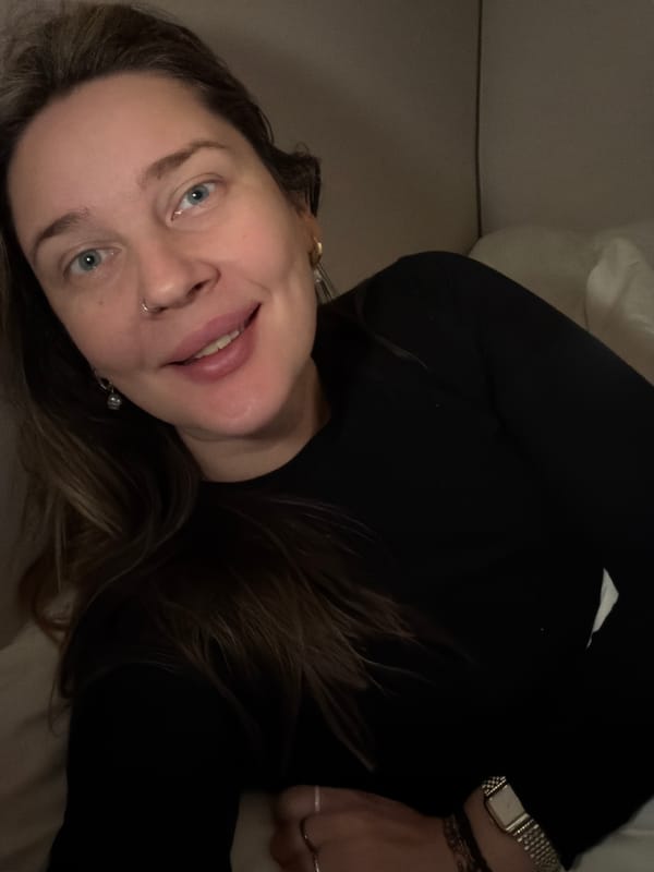 Woman photographed resting indoors in Moscow apartment