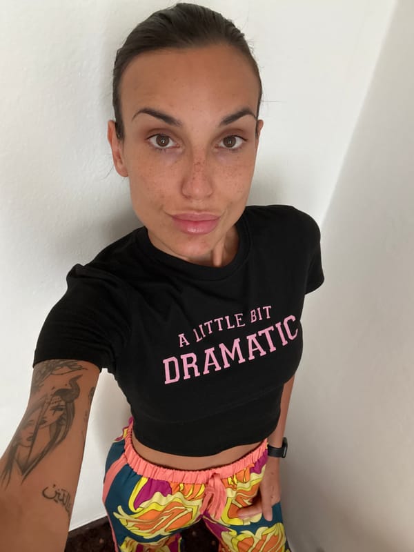 Casual selfies and a fragrance shot from Prague