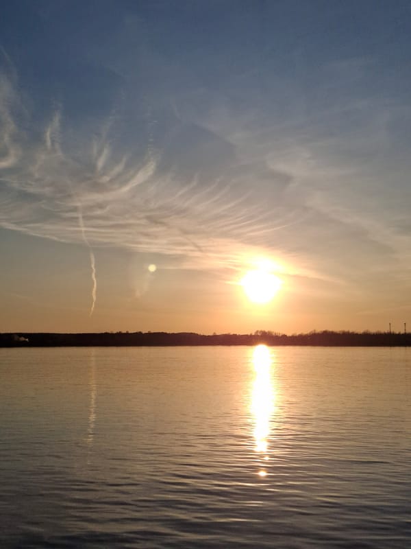 Photographer documents sunset, wildlife near Chaikovsky waterway