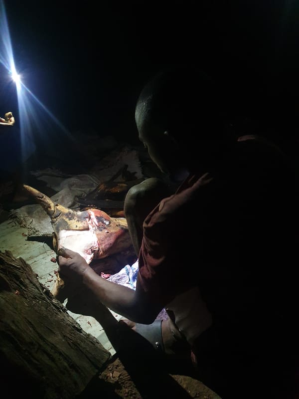 Evening community activities documented across Idah, Nigeria