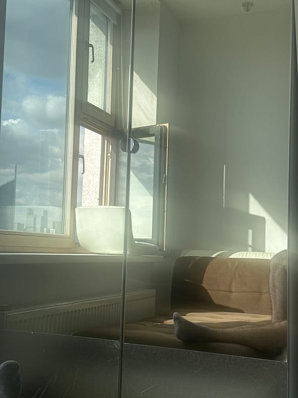Apartment interior moments captured in Khimki, Russia
