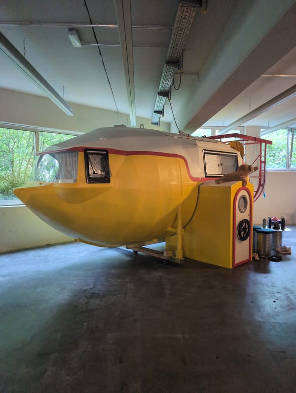 Vintage camper and caravan exhibition in Triberg im Schwarzwald