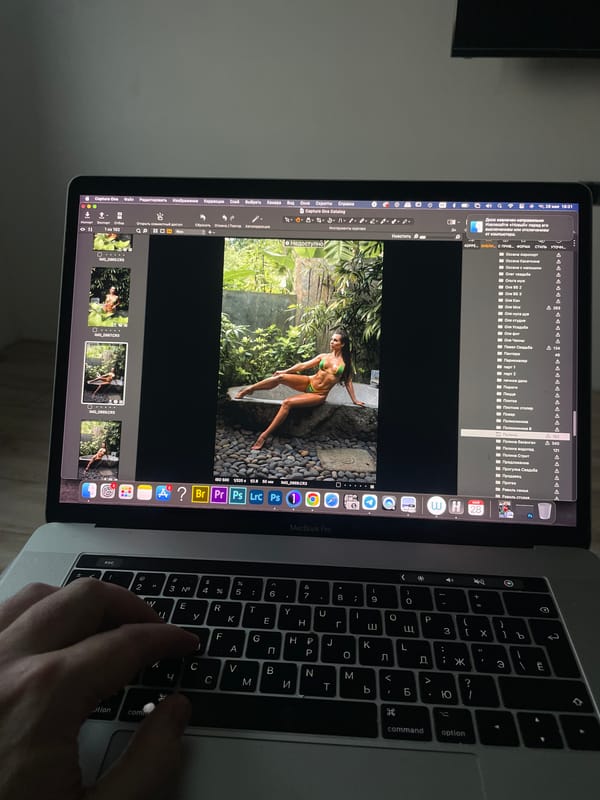 Photo editor works on bikini images in Kazan