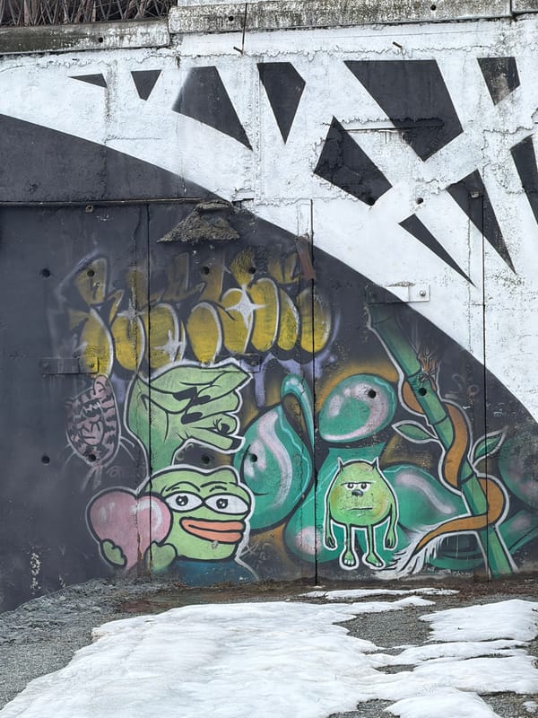 Urban scenes documented in Votkinsk, Russia including graffiti and architecture