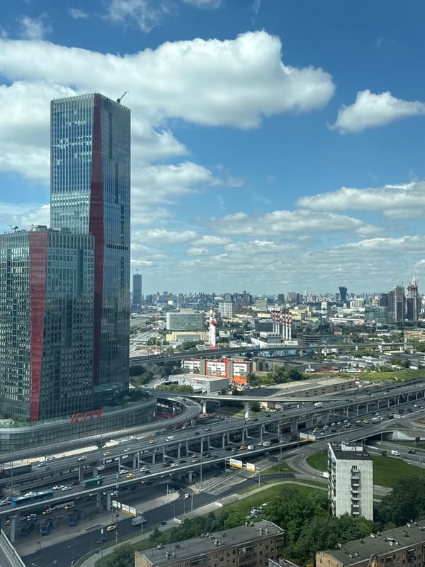 A casual morning in Khimki: home interiors, pets, and city views