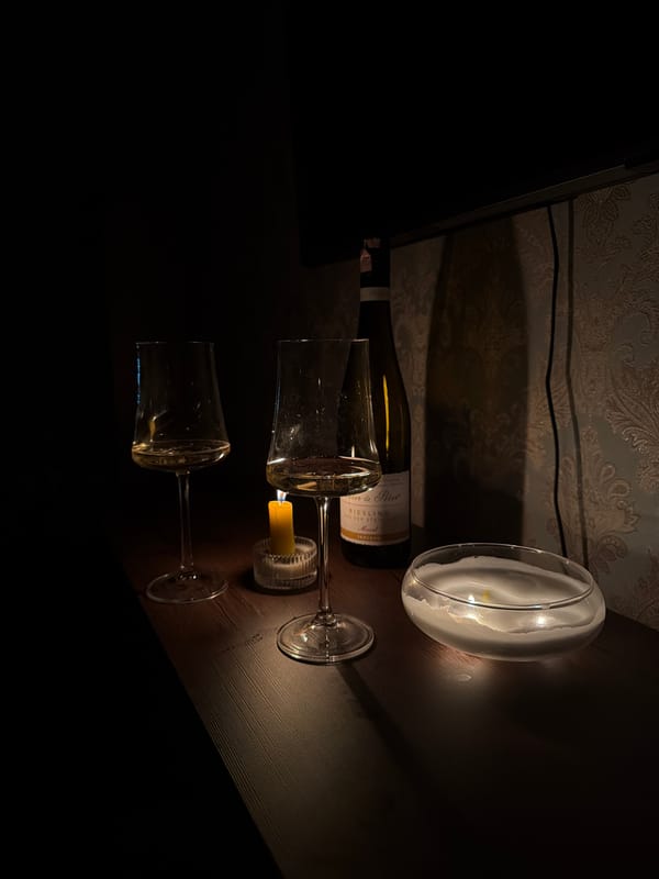 Wine still life documented in Hrodna residence