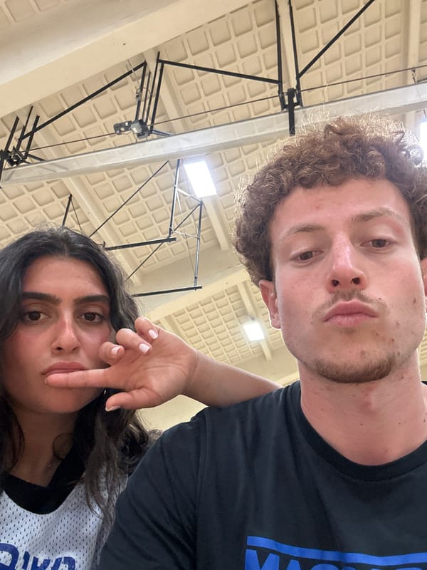 Late-night basketball game observed at College Park gymnasium