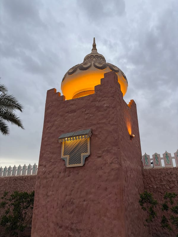 Themed resort architecture documented in Sharm El Sheikh
