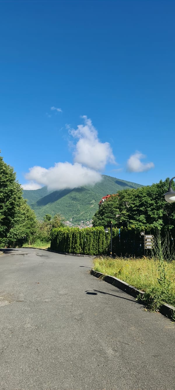 Green paths and mountain air in Shaki, Azerbaijan