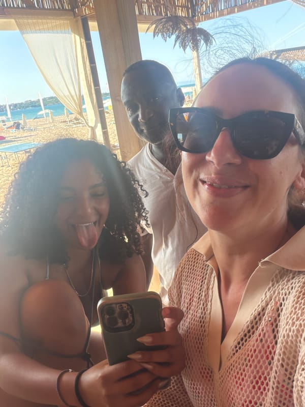 Beach afternoon and bar shots in Sozopol, Bulgaria