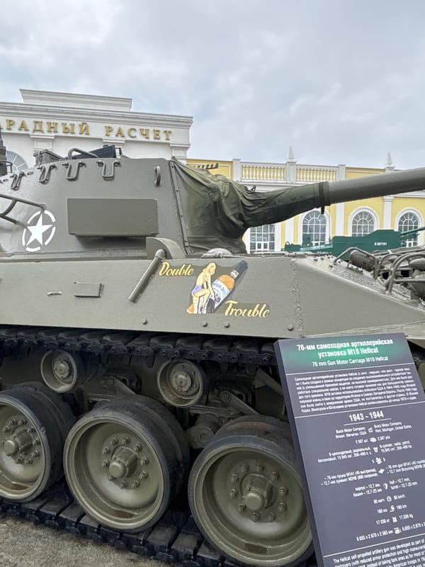 Military museum exhibition showcased tanks and equipment in Russia