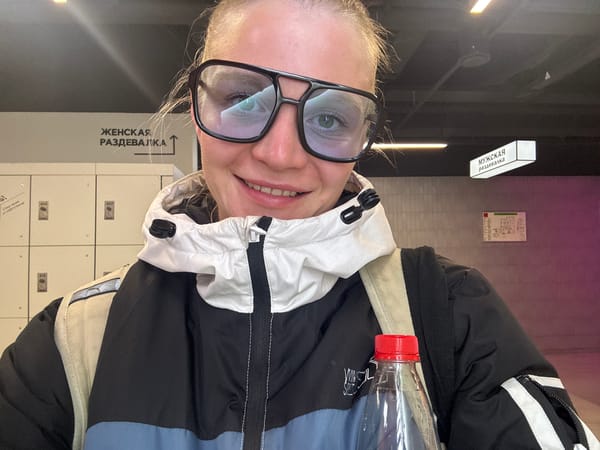 Evening wellness routine documented across Saint Petersburg metro, spa, gym