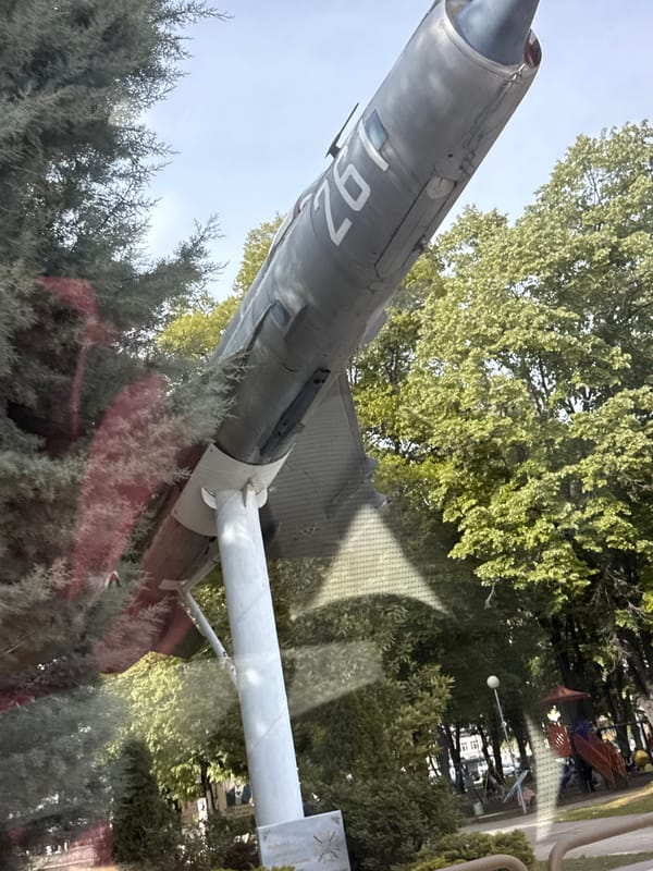MiG-21 Fighter Jet Monument Spotted in Bulgarian Village