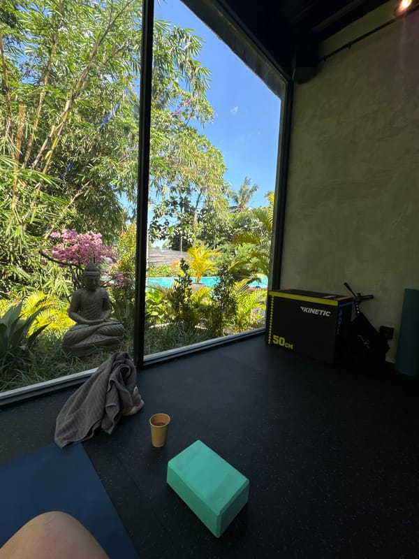 Interior room views captured in tropical Ubud, Bali