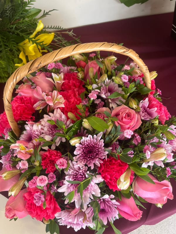 Flower shop arrangements documented in Puebla, Mexico