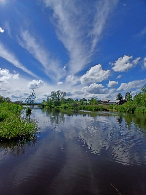 Afternoon by the Iset River, Yekaterinburg