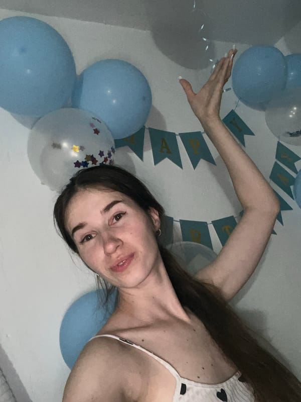 Selfies and snacks at an indoor birthday party