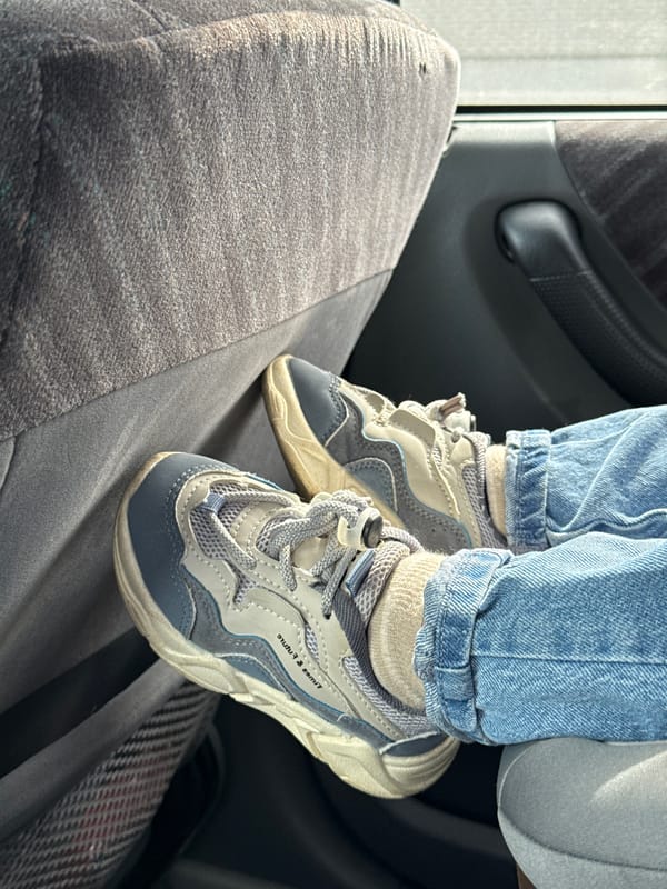 Child in car seat captured in everyday moment, Krasnoyarsk