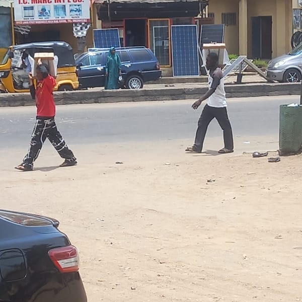 Daily street commerce documented in northern Nigerian towns