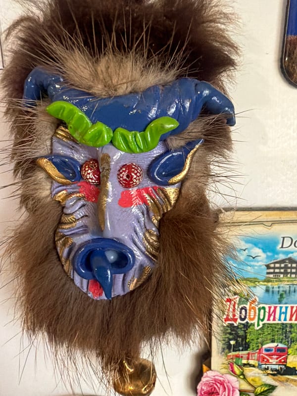 Morning scenes captured in Bulgarian village include toys, flowers, cat