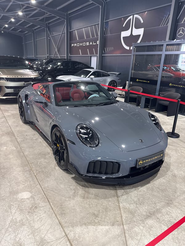 Luxury car showroom in Plovdiv features Ferrari, Lamborghini, and more