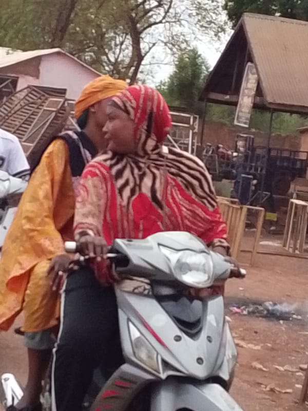 Morning street life captured in Tamale, Ghana
