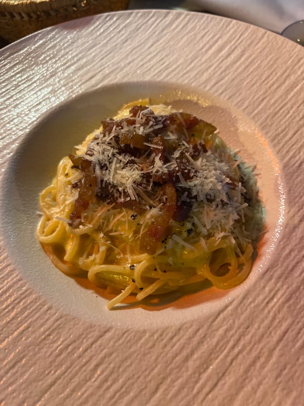 Italian lunch documented in Nha Trang restaurant