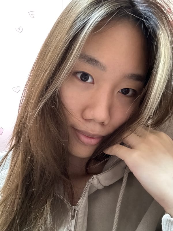 Woman takes selfies in Shapingba District early morning