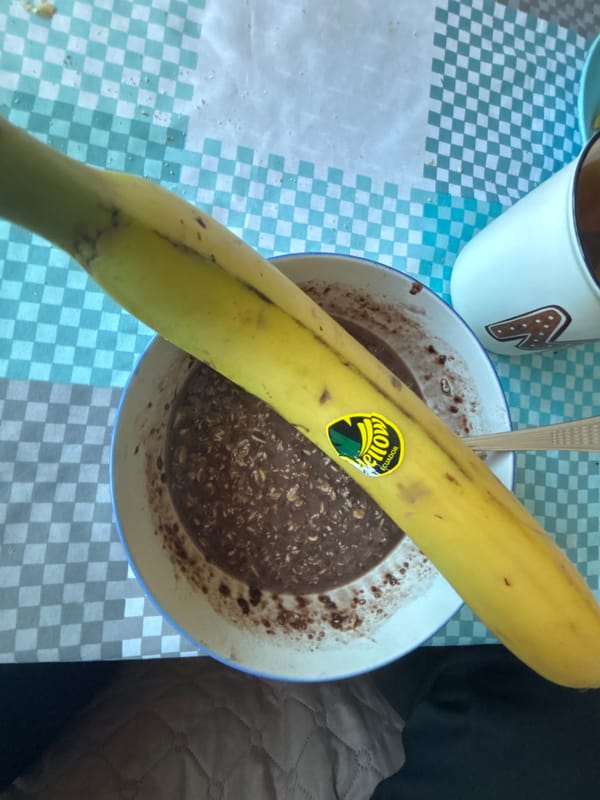 Breakfast scene documented in Zlatograd, Bulgaria morning hours