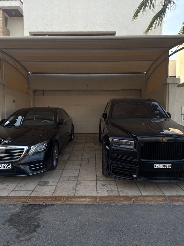Luxury cars spotted across Dubai locations during midday