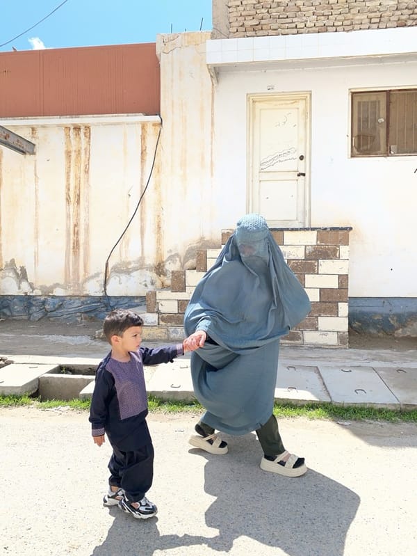 Morning street life documented in Kandahar, Afghanistan